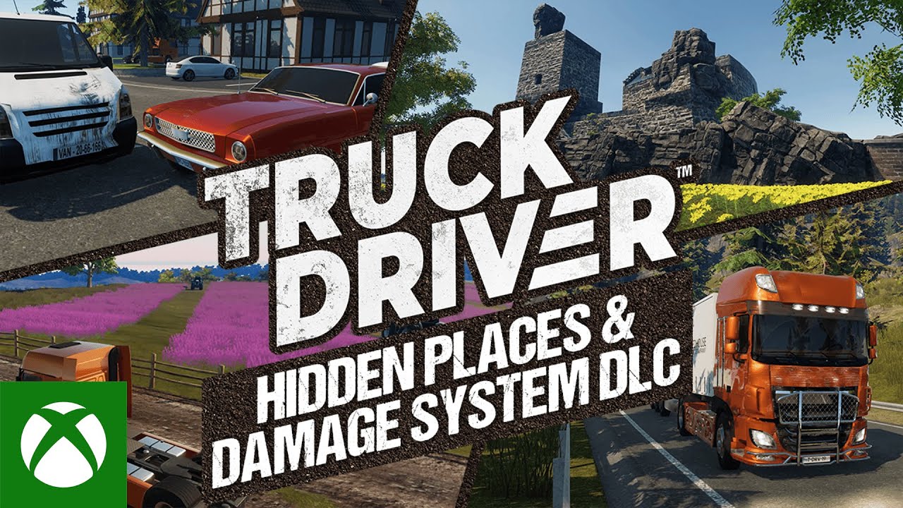 Truck Driver - Hidden Places &amp; Damage System DLC Trailer, Truck Driver – Hidden Places & Damage System DLC Trailer