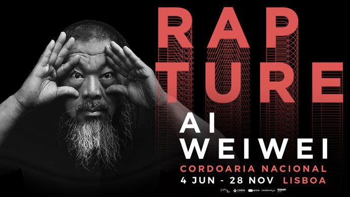 ai weiwei, Ai Weiwei vem pela primeira vez a Portugal com a exposição “Rapture”