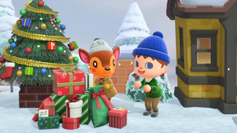 Animal Crossing, Animal Crossing: New Horizons festeja o Natal com uma actualização nesta quinta-feira