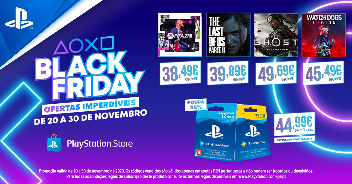 , Black Friday já chegou à PlayStation Store