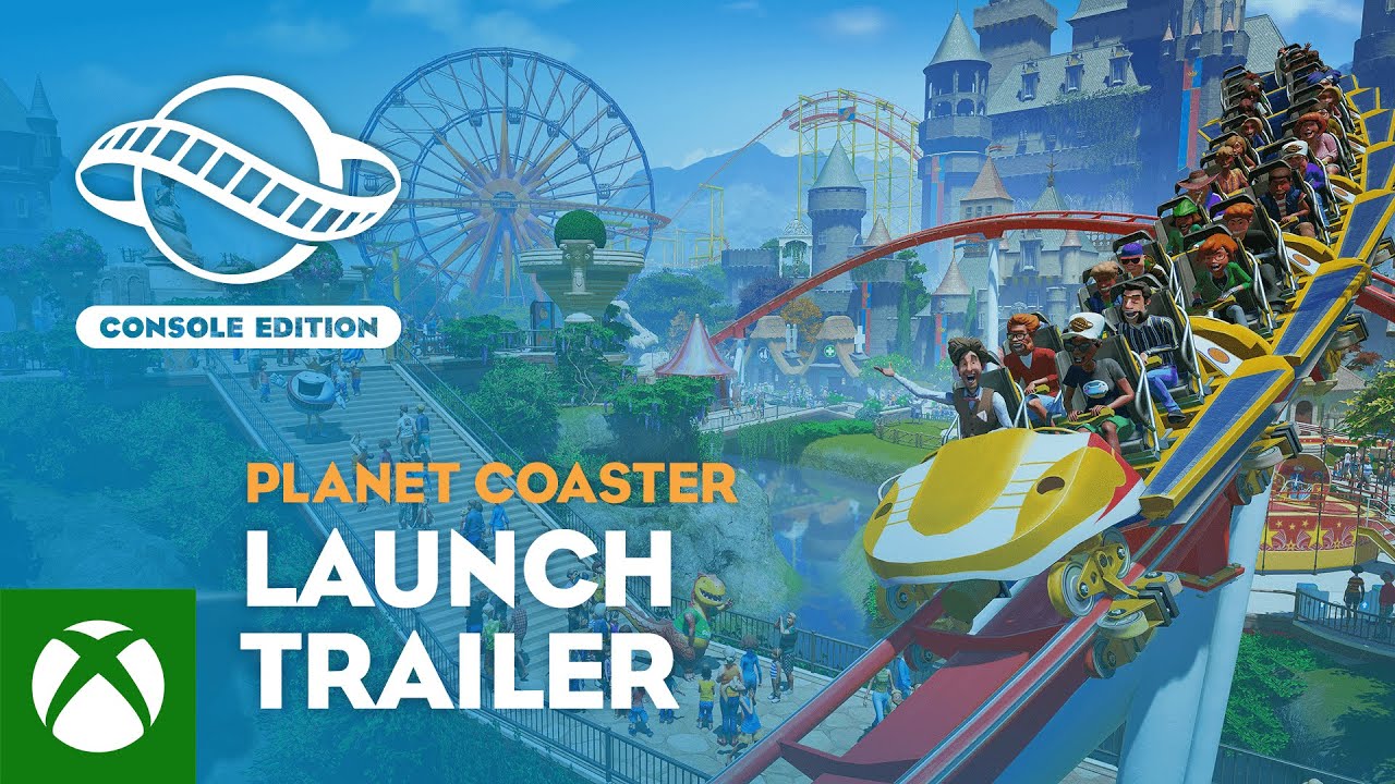 Planet Coaster: Console Edition | Launch Trailer, Planet Coaster: Console Edition | Trailer de lançamento