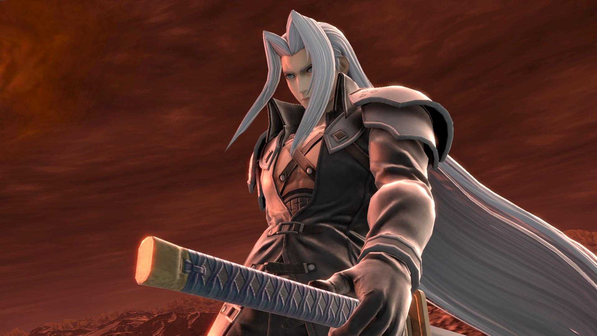 Sephiroth, o ic&oacute;nico vil&atilde;o de FINAL FANTASY VII, chega ao Super Smash Bros. Ultimate