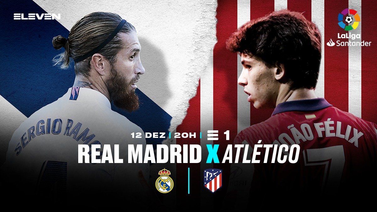 Atl&eacute;tico de Madrid e Real Madrid encontram-se hoje na La Liga e na Elevem