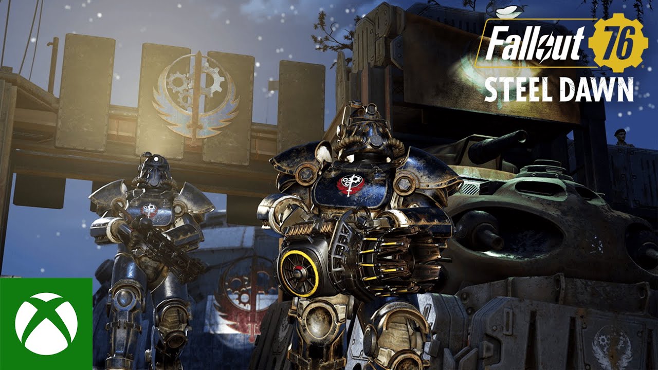 Fallout 76 Steel Dawn “Rahmani, Shin, and Valdez” Reveal Trailer