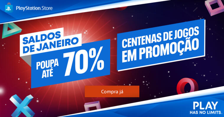 PlayStation Store recebeu novas promo&ccedil;&otilde;es nos Saldos de Janeiro