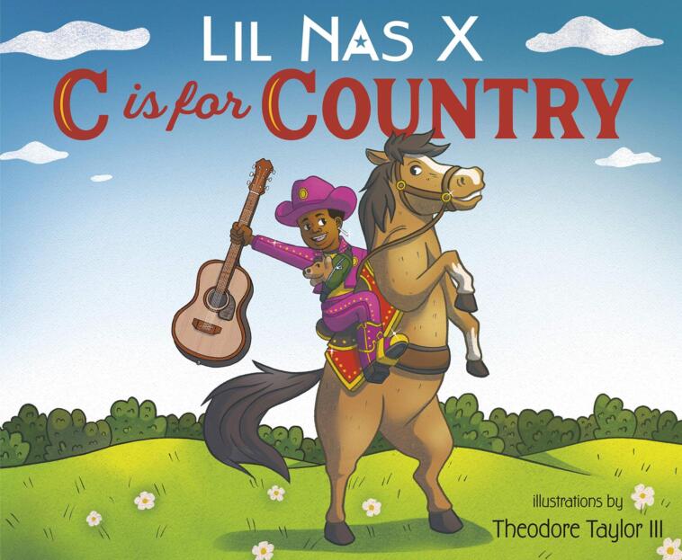 lil nas x,livro infantil,c is for country,vendido,estados unidos, “C is for Country”: livro infantil de Lil Nas X é um dos mais vendidos nos Estados Unidos