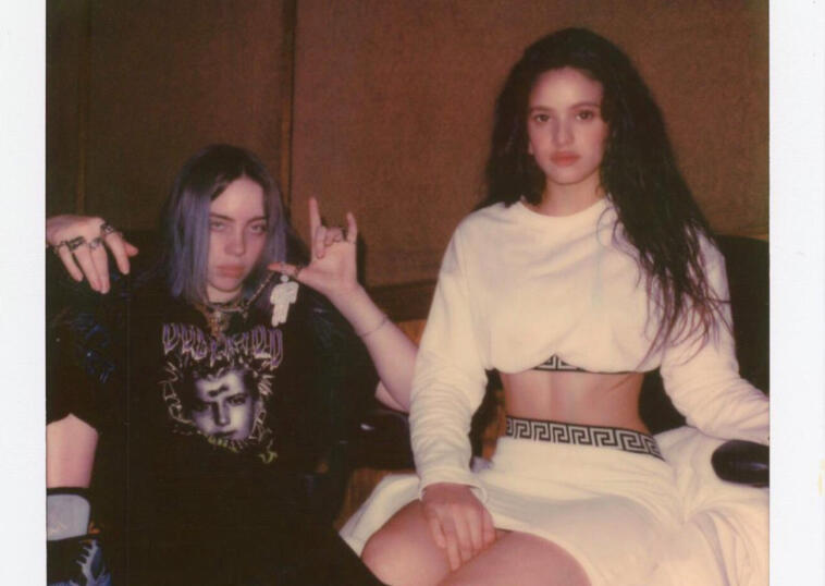 Rumor: colabora&ccedil;&atilde;o entre Rosal&iacute;a e Billie Eilish deve ser lan&ccedil;ada ainda este m&ecirc;s
