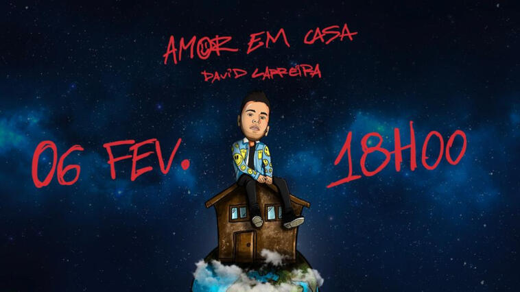 David Carreira em concerto solid&aacute;rio a favor da Uni&atilde;o Audiovisual