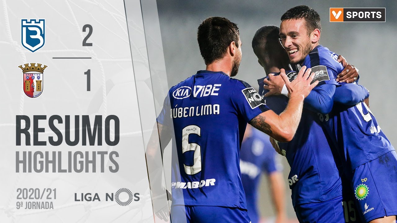 Highlights | Resumo: Belenenses SAD 2-1 SC Braga (Liga 20/21 #9)