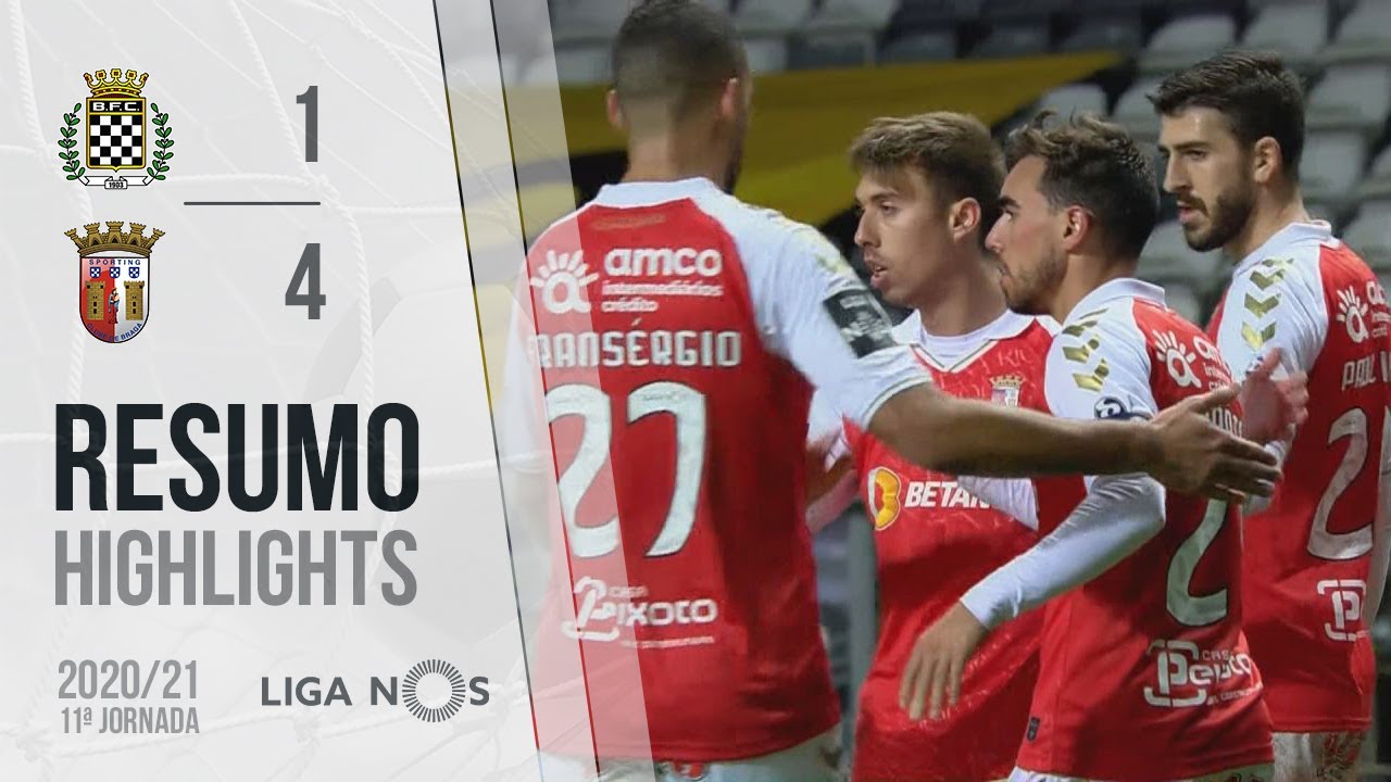 , Highlights | Resumo: Boavista 1-4 SC Braga (Liga 20/21 #11)