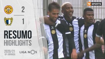 Highlights | Resumo: CD Nacional 2-1 Famalic&atilde;o (Liga 20/21 #16)