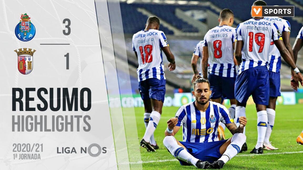 FC Porto 3-1 SC Braga, Highlights | Resumo: FC Porto 3-1 SC Braga (Liga 20/21 #1)