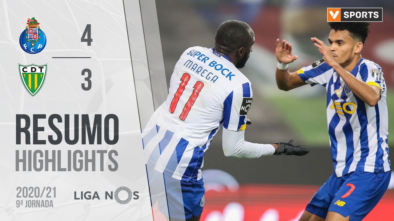 , Highlights | Resumo: FC Porto 4-3 Tondela (Liga 20/21 #9)