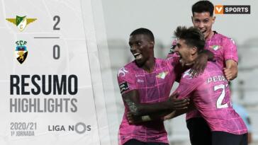 Highlights | Resumo: Moreirense 2-0 SC Farense (Liga 20/21 #1)