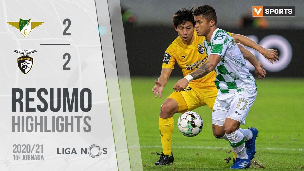 Highlights | Resumo: Moreirense 2-2 Portimonense (Liga 20/21 #15)