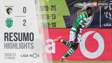 Highlights | Resumo: Portimonense 0-2 Sporting (Liga 20/21 #3)