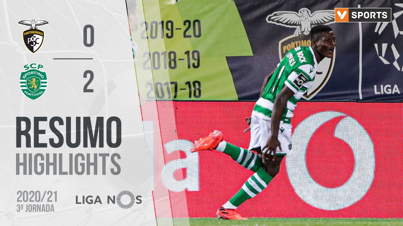 , Highlights | Resumo: Portimonense 0-2 Sporting (Liga 20/21 #3)