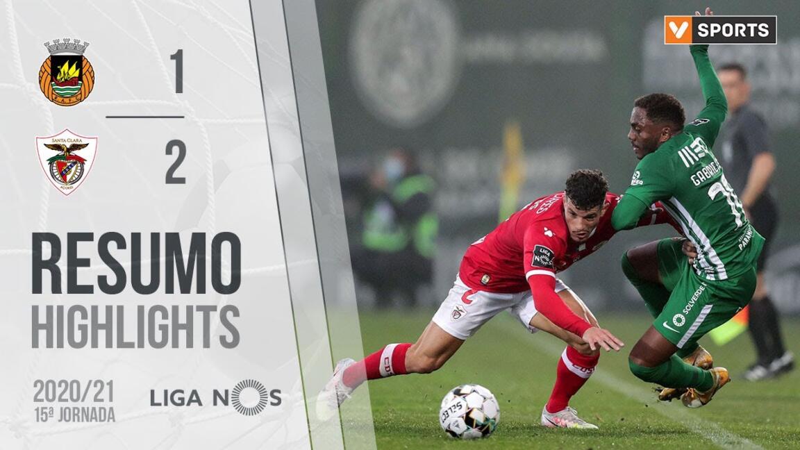 Highlights | Resumo: Rio Ave 1-2 Santa Clara (Liga 20/21 #15)