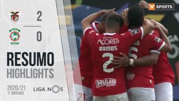 Highlights | Resumo: Santa Clara 2-0 Marítimo (Liga 20/21 #1)
