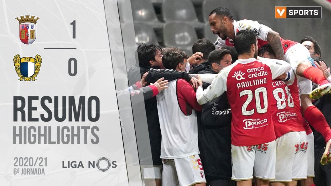 Highlights | Resumo: SC Braga 1-0 Famalic&atilde;o (Liga 20/21 #6)
