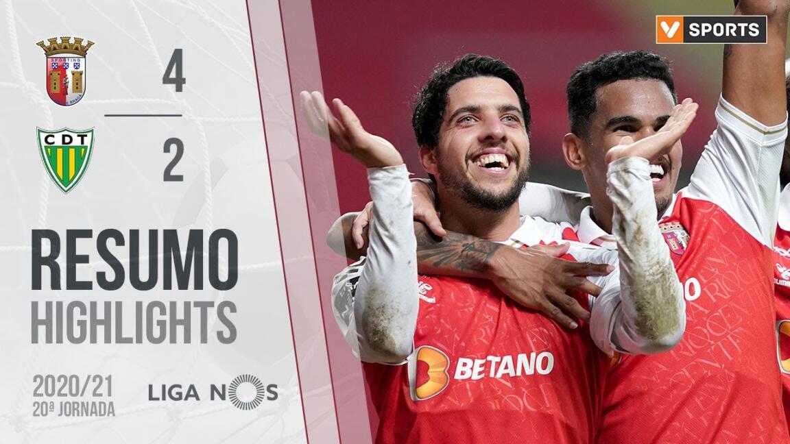 Highlights | Resumo: SC Braga 4-2 Tondela (Liga 20/21 #20), Highlights | Resumo: SC Braga 4-2 Tondela (Liga 20/21 #20)