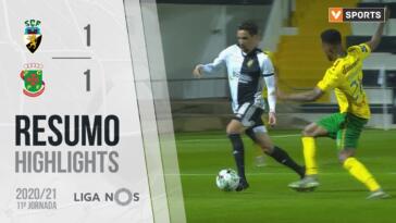 Highlights | Resumo: SC Farense 1-1 Pa&ccedil;os de Ferreira (Liga 20/21 #11)