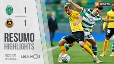 Highlights | Resumo: Sporting 1-1 Rio Ave (Liga 20/21 #14)