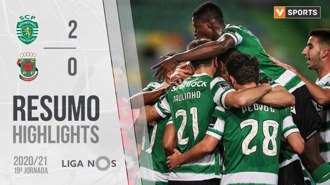 Highlights | Resumo: Sporting 2-0 Pa&ccedil;os de Ferreira (Liga 20/21 #19)