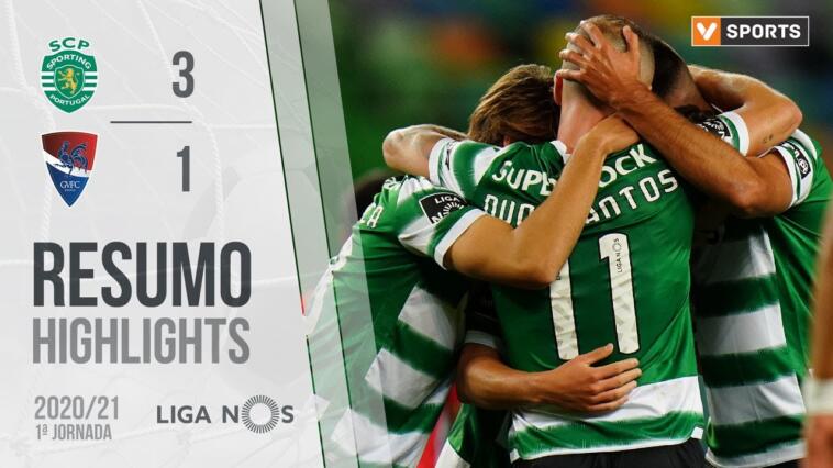 Highlights | Resumo: Sporting 3-1 Gil Vicente (Liga 20/21 #1)