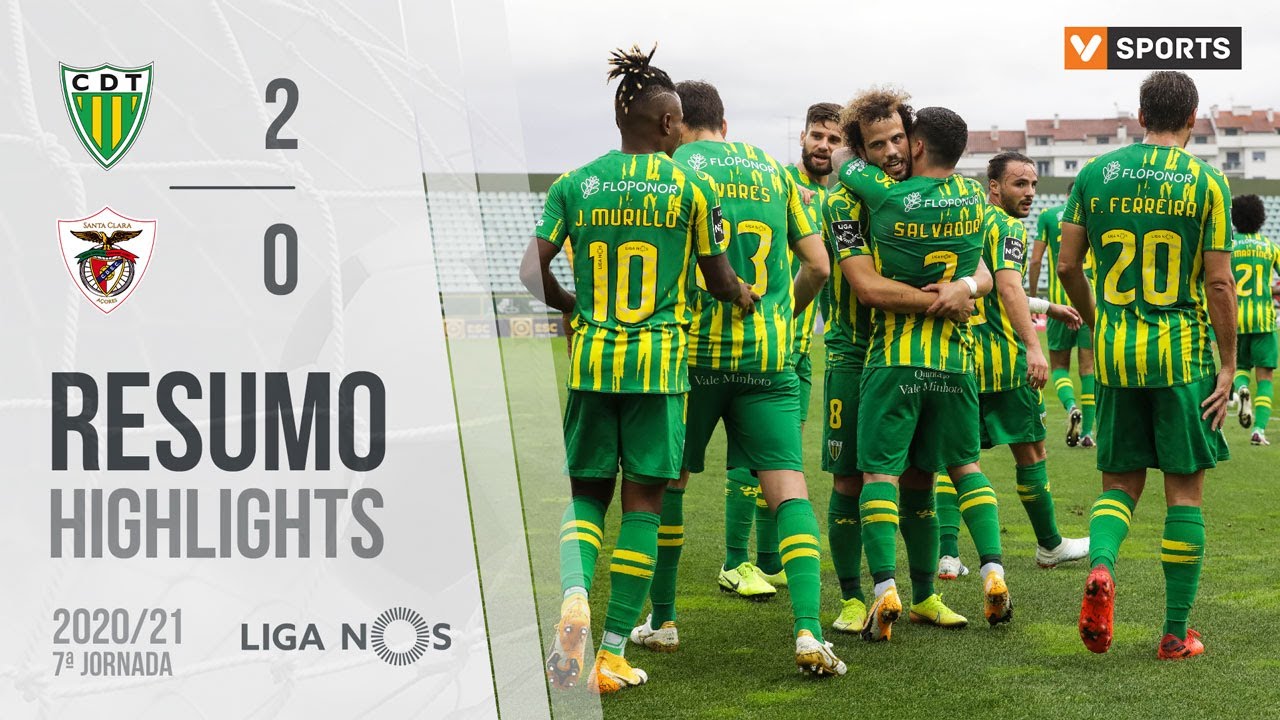Highlights | Resumo: Tondela 2-0 Santa Clara (Liga 20/21 #7)