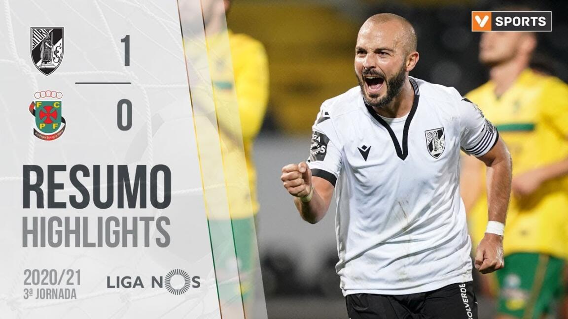 Highlights | Resumo: Vit&oacute;ria SC 1-0 Pa&ccedil;os de Ferreira (Liga 20/21 #3)