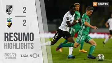 Highlights | Resumo: Vit&oacute;ria SC 2-2 SC Farense (Liga 20/21 #14)