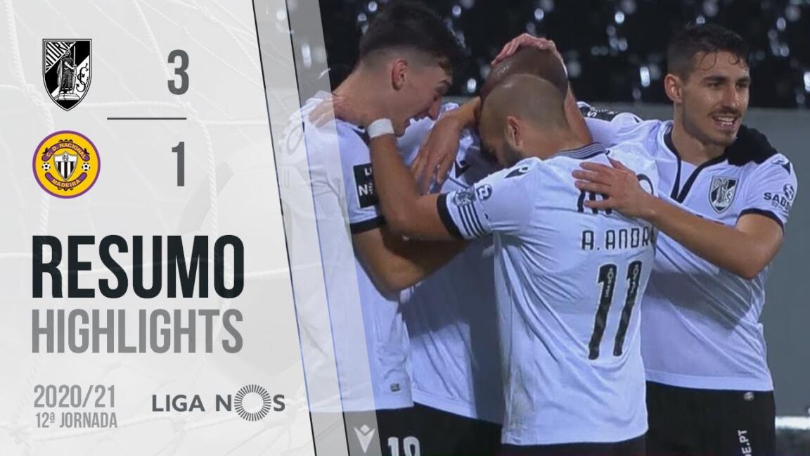 Highlights | Resumo: Vit&oacute;ria SC 3-1 CD Nacional (Liga 20/21 #12)
