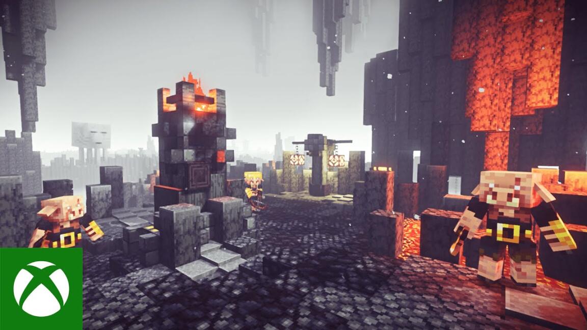 Minecraft Dungeons: Flames of the Nether &ndash; Official Trailer de lan&ccedil;amento