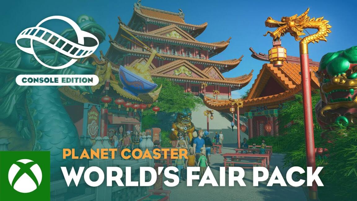 Planet Coaster: Console Edition | World's Fair Pack Trailer