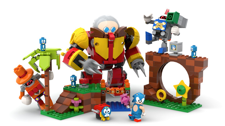 Sonic The Hedgehog vai ser recriado em sets de LEGO