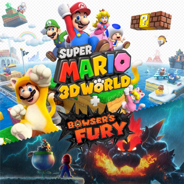 super mario, Super Mario 3D World + Bowser’s Fury chegou hoje à Nintendo Switch