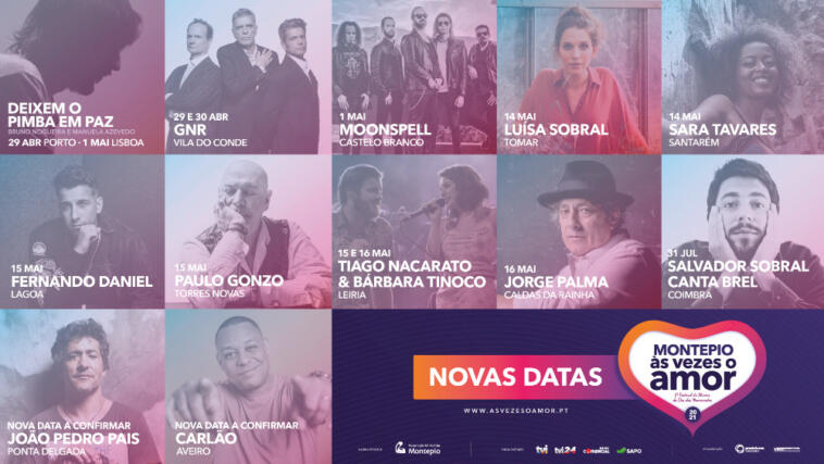 Festival Montepio &Agrave;s Vezes o Amor com novas datas marcadas