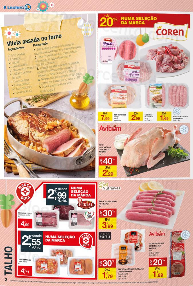 Folheto E.Leclerc Promo&ccedil;&otilde;es de 25 mar&ccedil;o a 4 abril