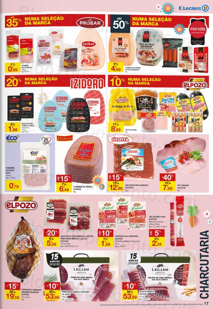 Folheto E.Leclerc Promo&ccedil;&otilde;es de 25 mar&ccedil;o a 4 abril
