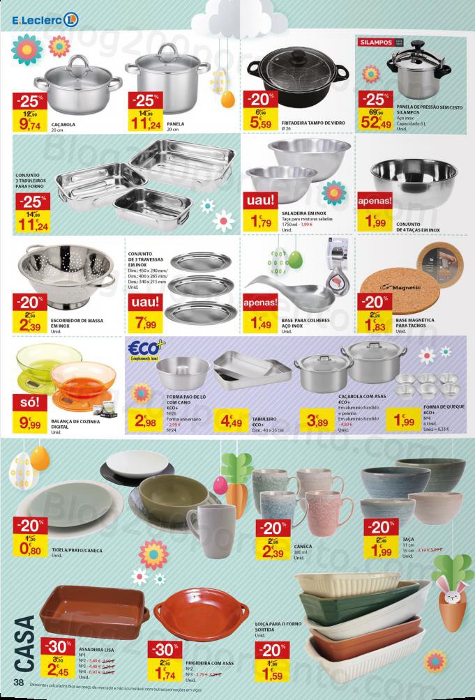 Folheto E.Leclerc Promo&ccedil;&otilde;es de 25 mar&ccedil;o a 4 abril