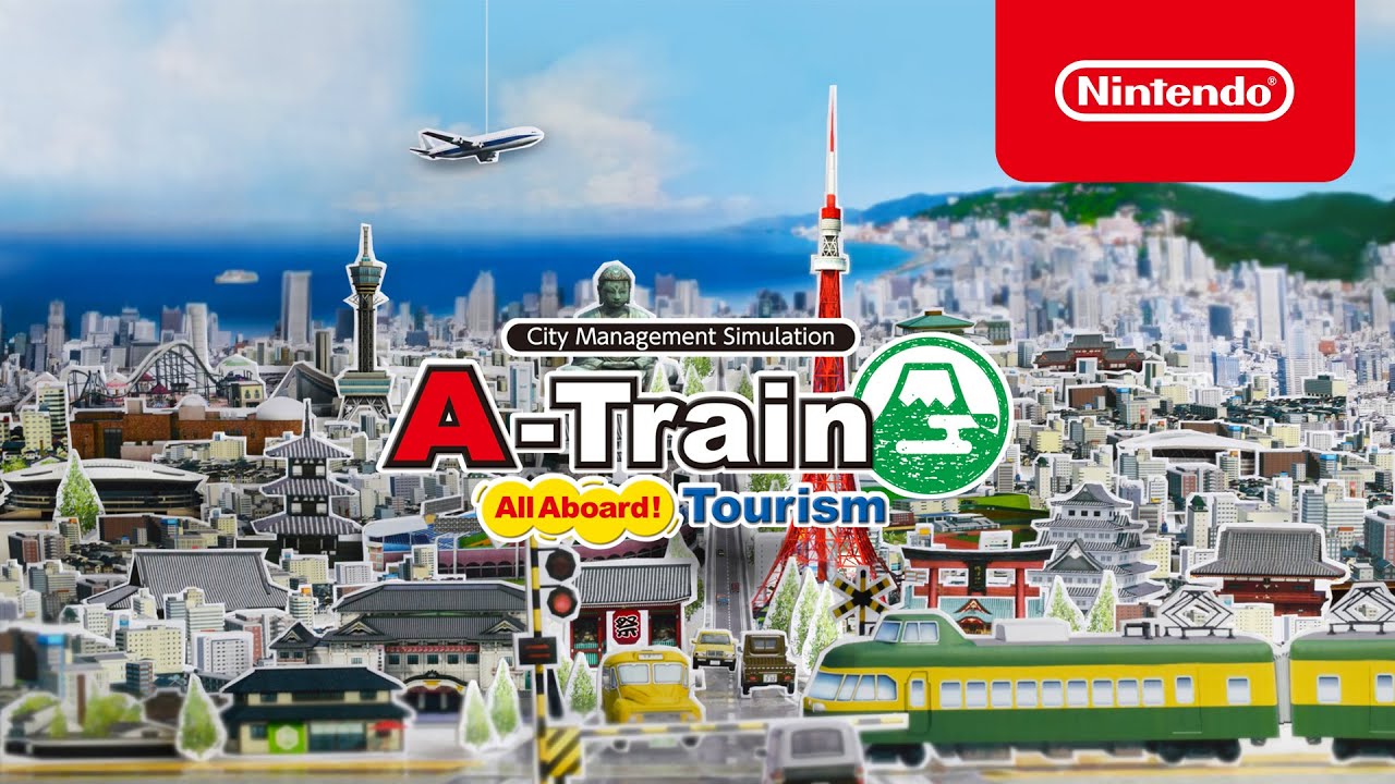 , A-Train: All Aboard! Tourism – Trailer de lançamento 🚆 (Nintendo Switch)