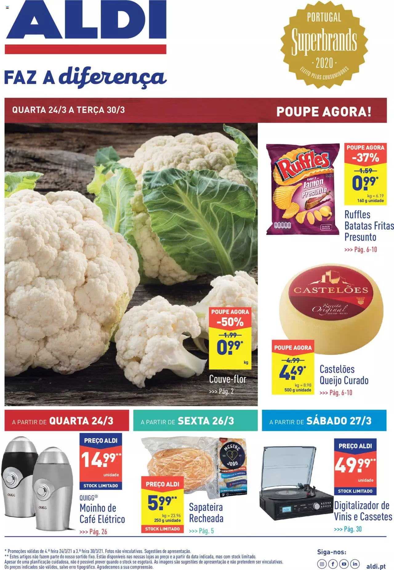 Folheto Aldi | Promo&ccedil;&otilde;es 24 a 30 de mar&ccedil;o