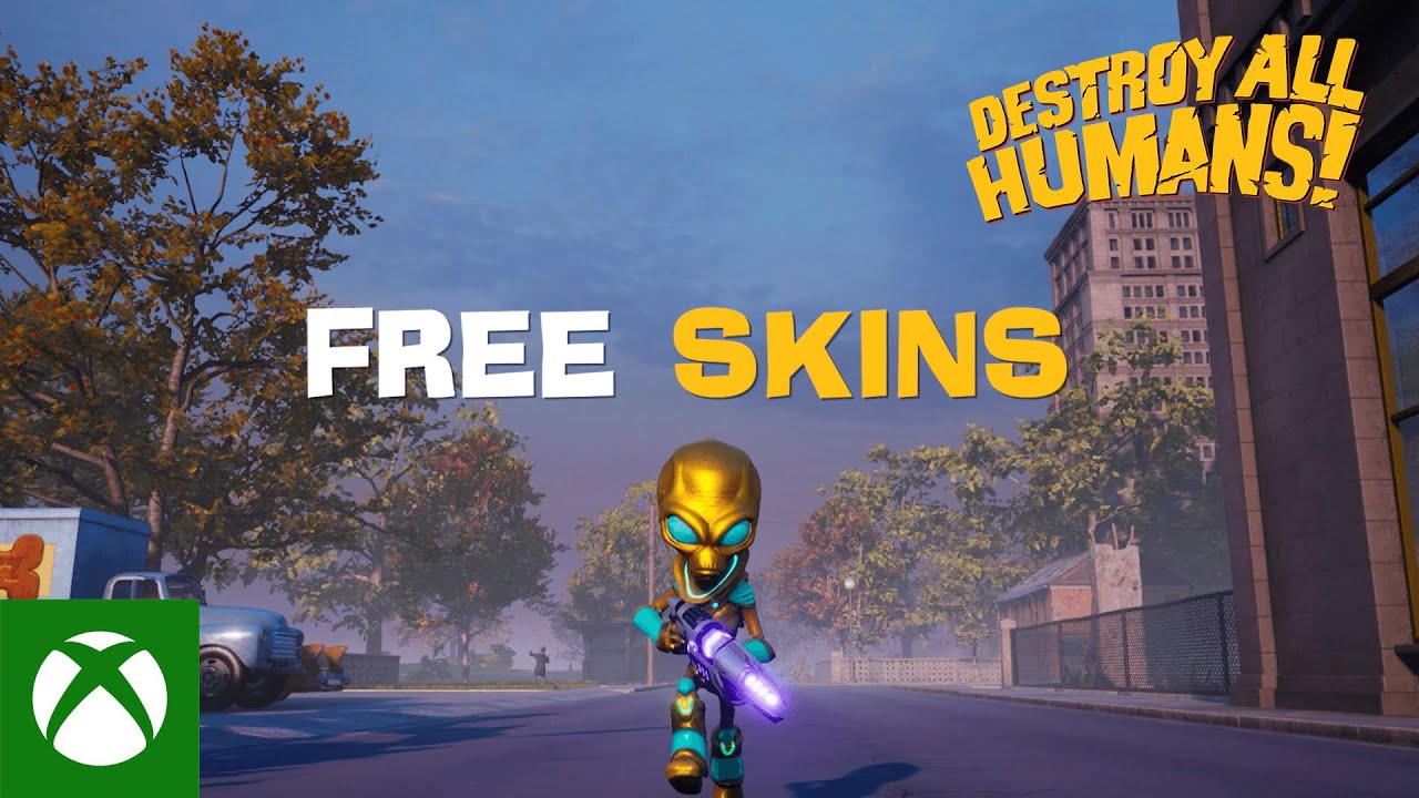 , Destroy All Humans! &#8211; Free Skins Trailer