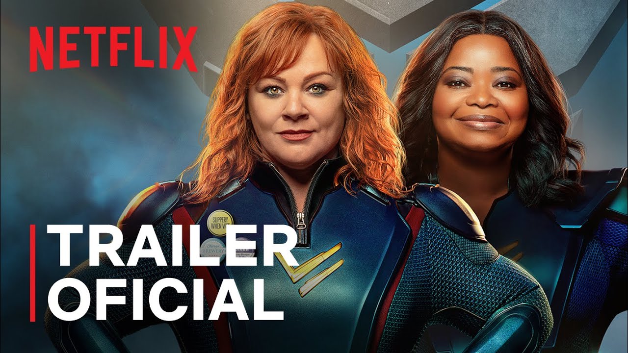 , Esquadrão Trovão | Melissa McCarthy e Octavia Spencer | Trailer oficial | Netflix