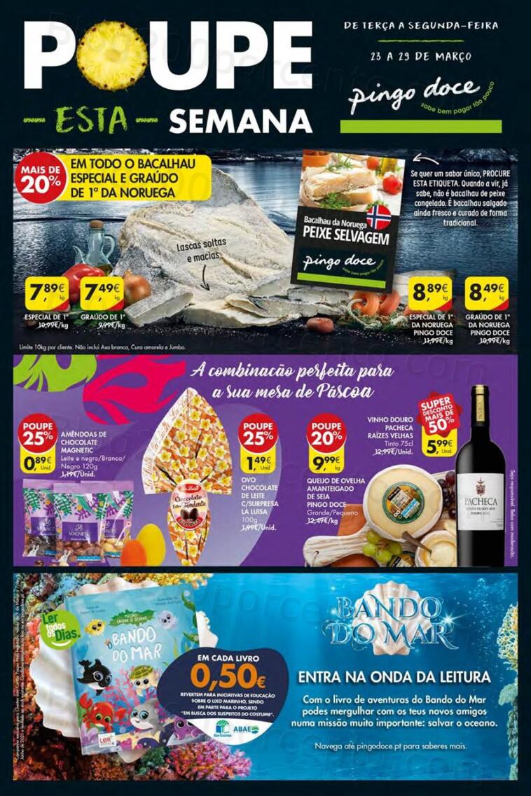 Folheto PINGO DOCE Lojas Pequenas – Promo&ccedil;&otilde;es de 23 a 29 mar&ccedil;o