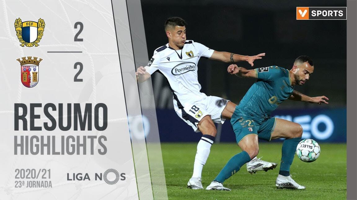 Highlights | Resumo: Famalic&atilde;o 2-2 SC Braga (Liga 20/21 #23)