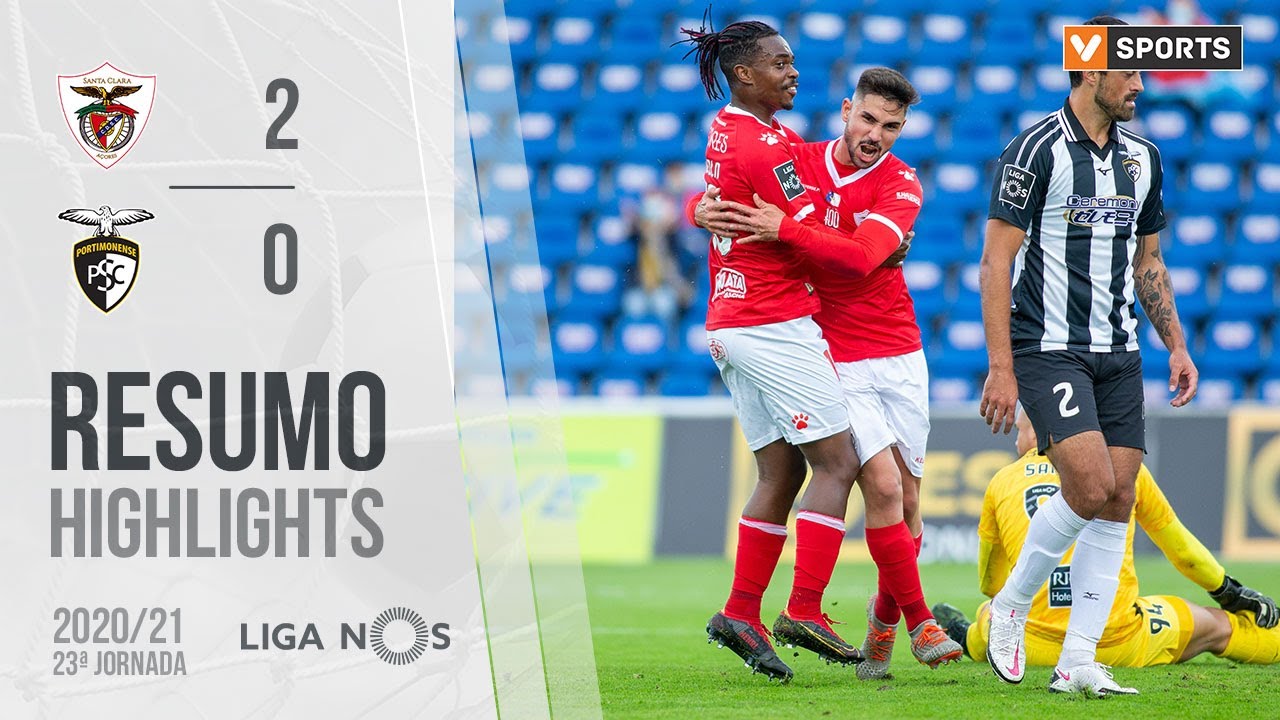 Highlights | Resumo: Santa Clara 2-0 Portimonense (Liga 20/21 #23)