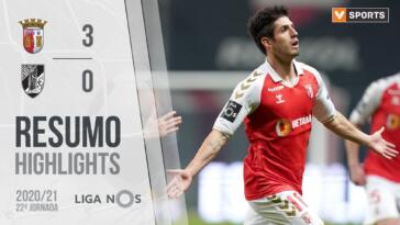 Highlights | Resumo: SC Braga 3-0 Vitória SC (Liga 20/21 #22)