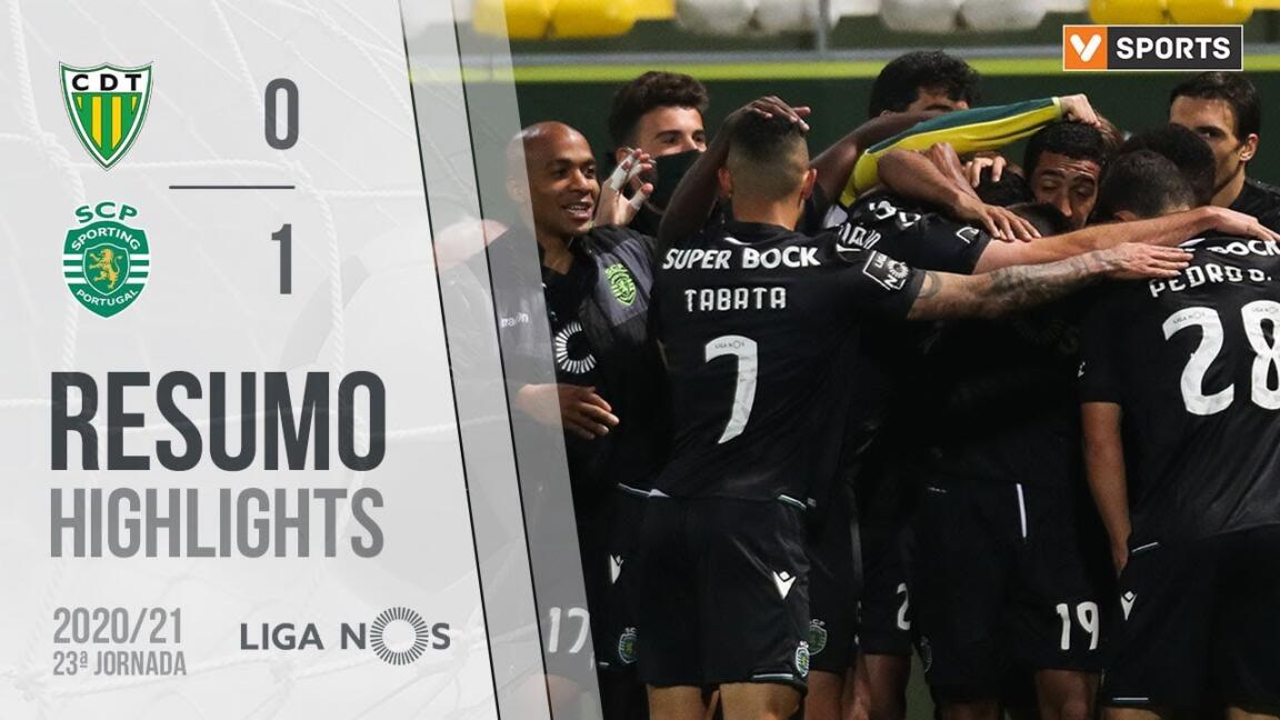 Highlights | Resumo: Tondela 0-1 Sporting (Liga 20/21 #23)